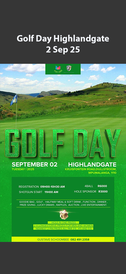 Golf Day Highlandgate 2 Sep 25