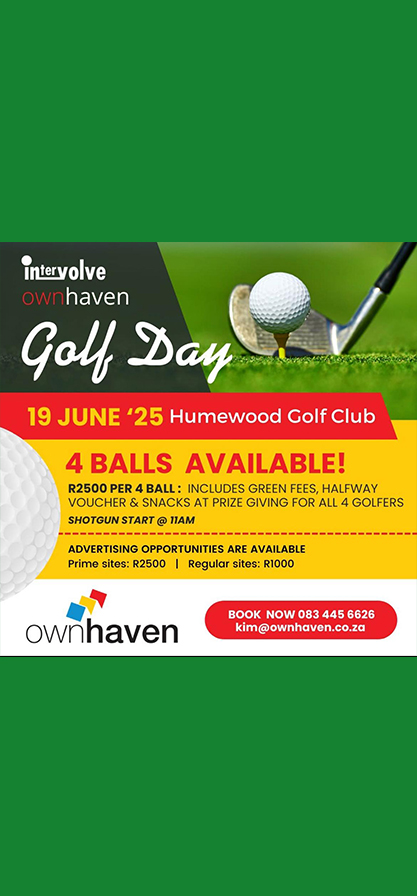 Intervolve Ownhaven Golf day HUmewood
