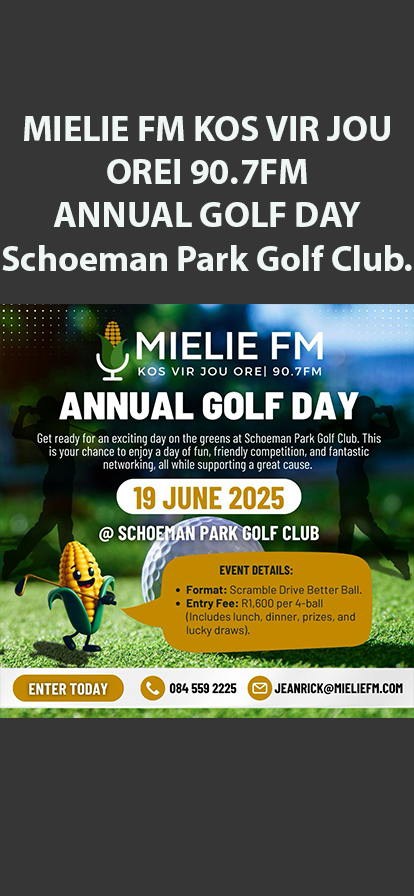 MIELIE FM KOS VIR JOU ORE