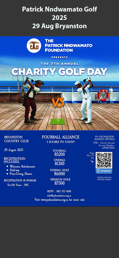 Patrick Nndwamato Golf 29 Aug Bryanston