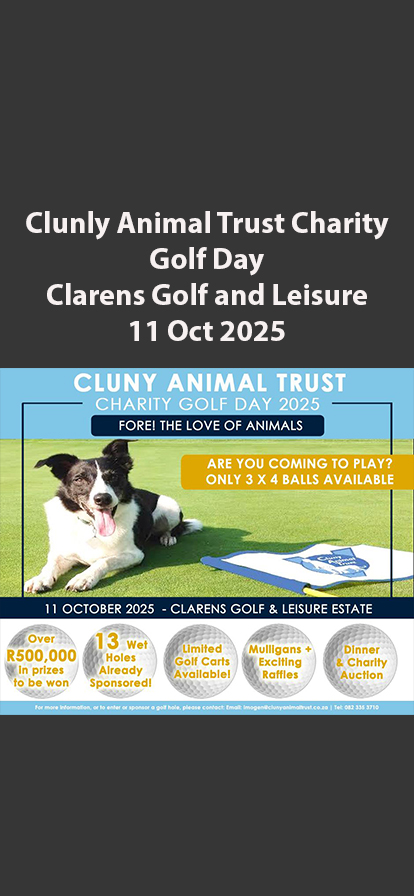 Clunly Animal Trust Charity Golf Day Clarendon 11 Oct