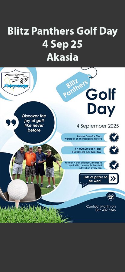 Blitz Panthers Golf Day