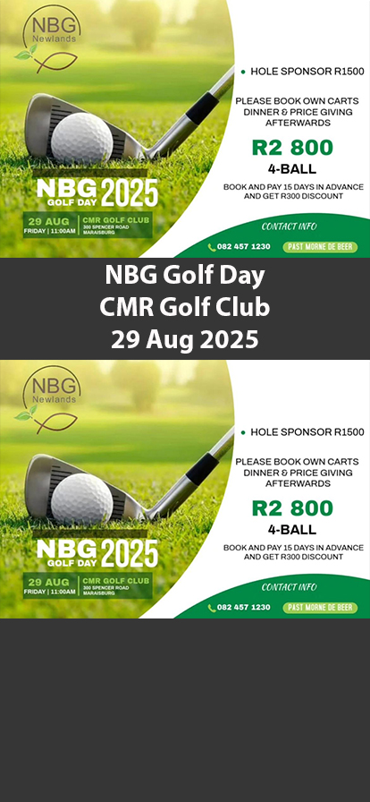 NBG Golf Day CMR Golf Club 29 Aug 2025