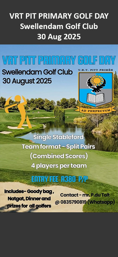 VRT PIT PRIMARY GOLF DAY 30 Aug 25