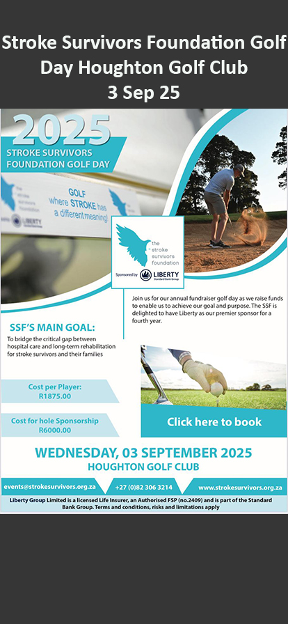 Stroke Survivors Foundation Golf Day Houghton Golf Club 3 Sep 25