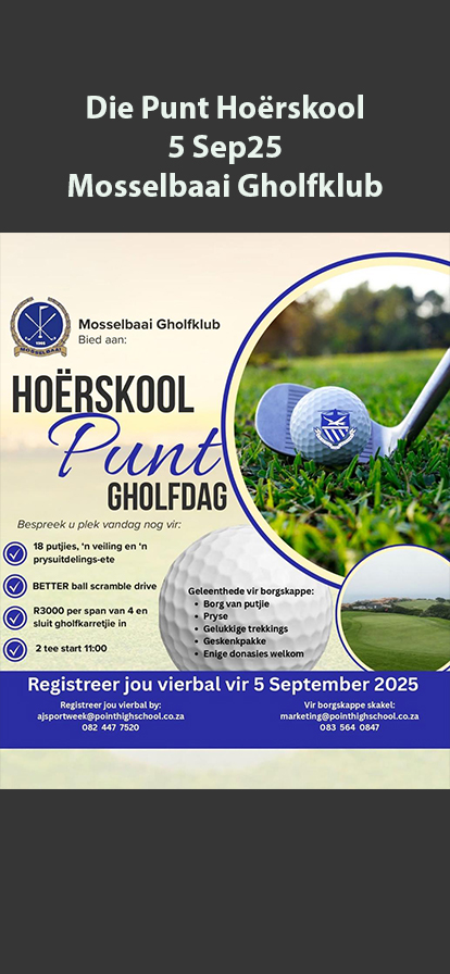Die Punt Hoërskool 5 Sep25 Mosselbaai Gholfklub