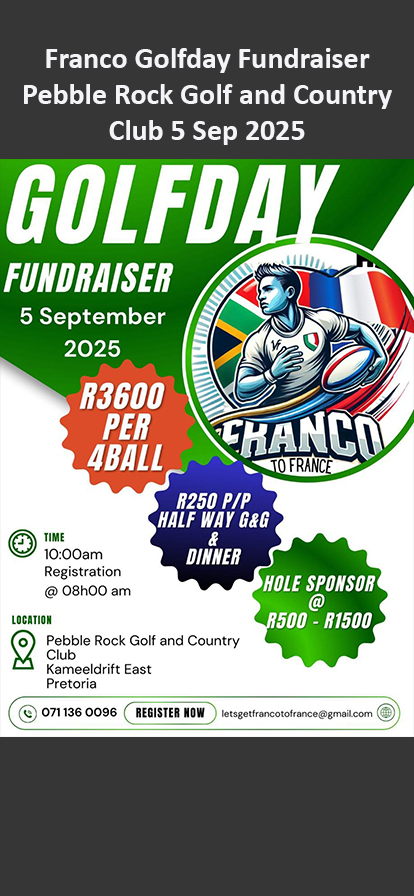 Franco Golfday Fundraiser Pebble Rock Golf and Country Club 5 Sep 25