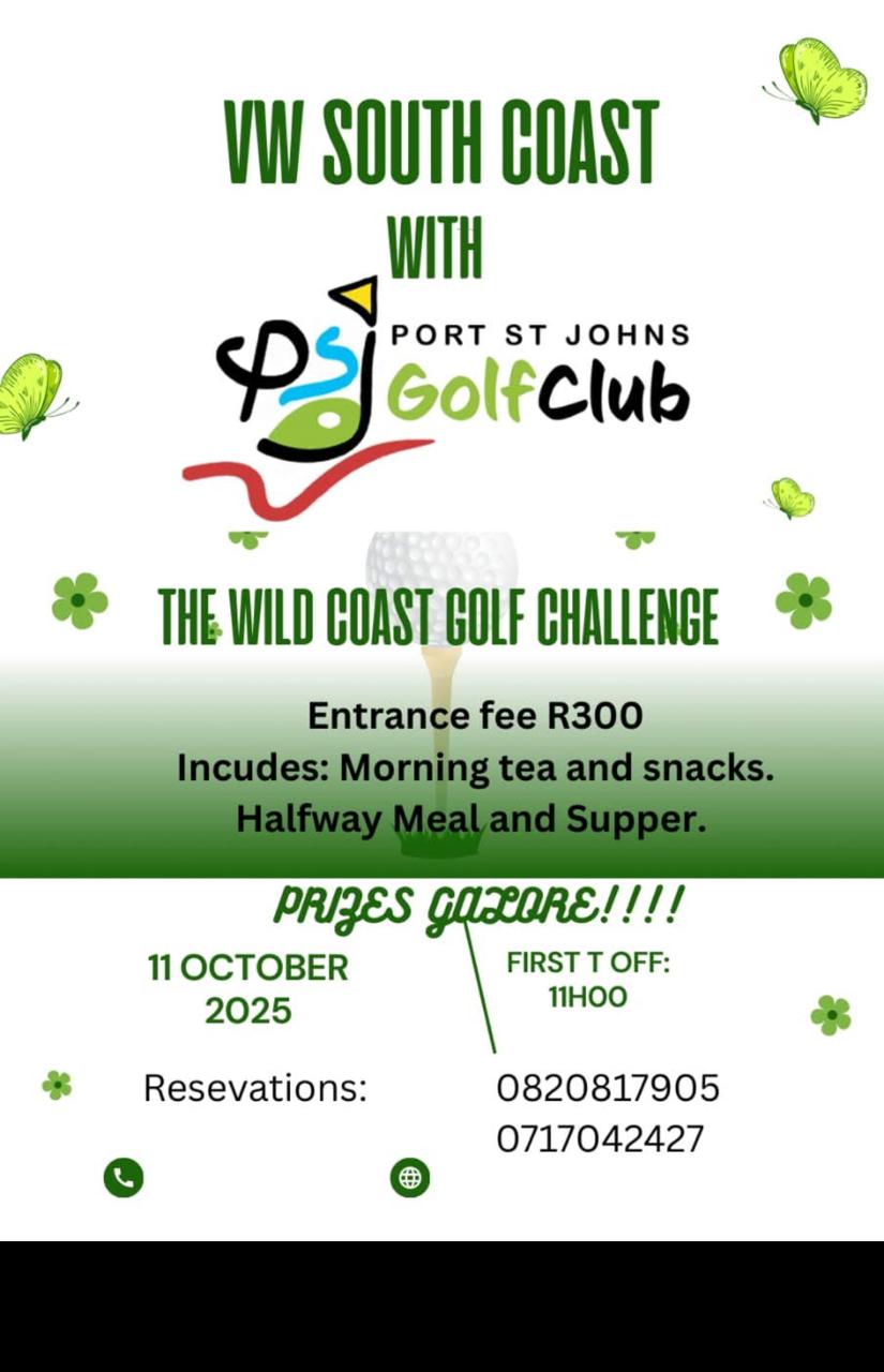 South Coast Volkswagen Port St John’s Golf Club 11 Oct 2025