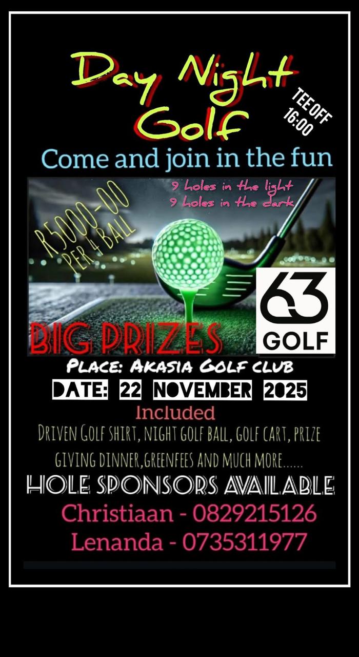 Day Night, Golf AKASIA GOLF CLUB DATE: 22 Nov 2025