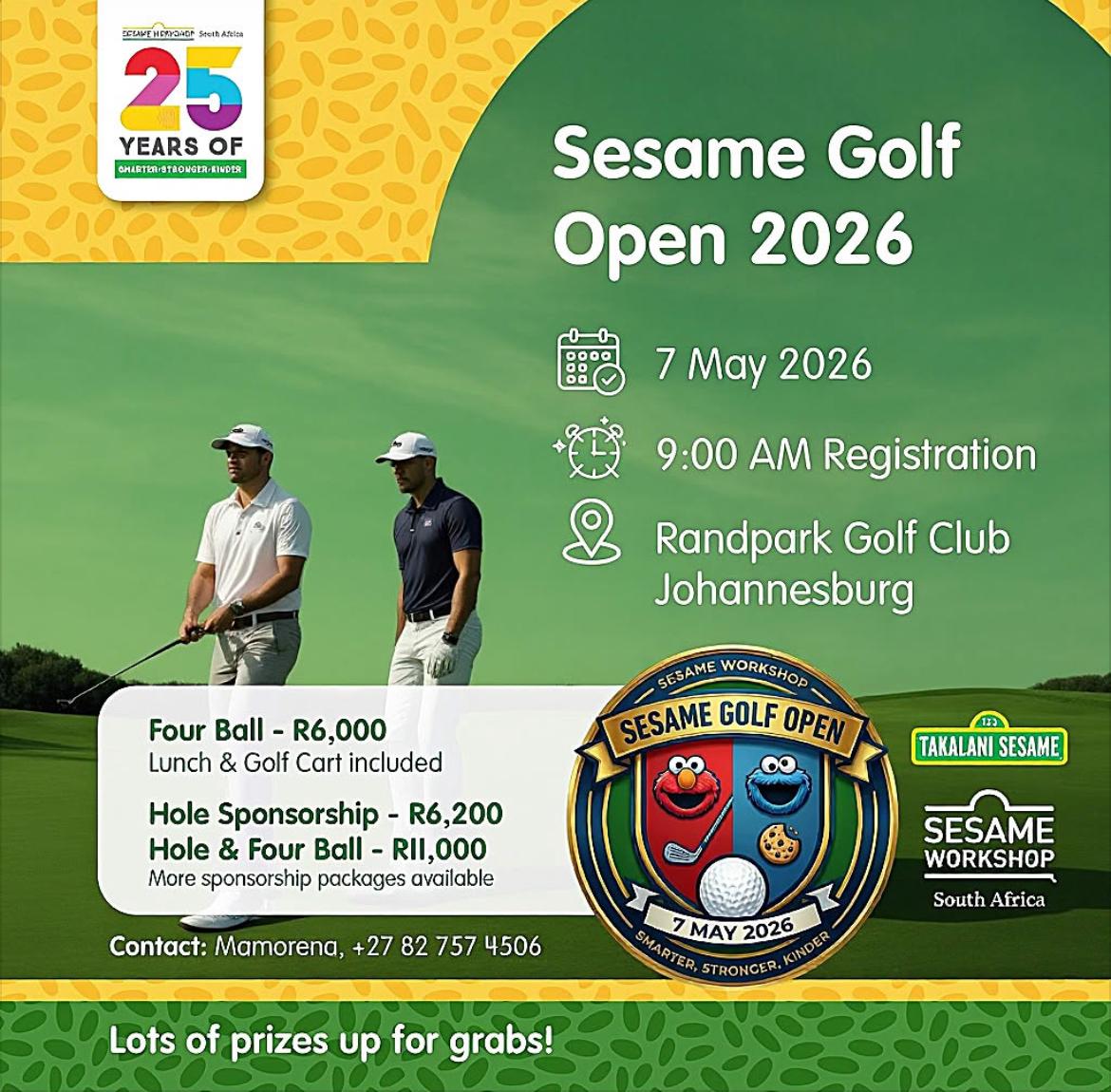Sesame Golf Open 7 May 2026 Randpark Golf Club