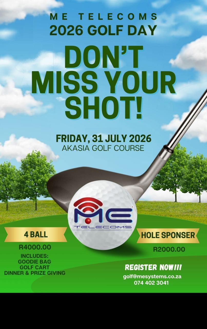 ME TELECOMS 31 JULY 2026 AKASIA GOLF COURSE