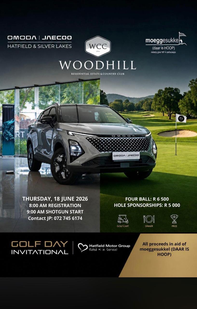 OMODA JAECOO 18 Jun 2026 Woodhill Residential Estate & Country Club