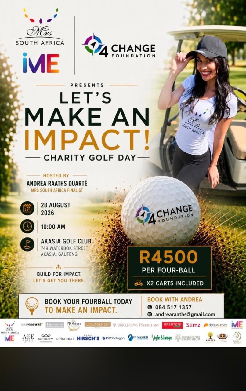 4 CHANGE FOUNDATION AKASIA GOLF CLUB 28 AUG 26