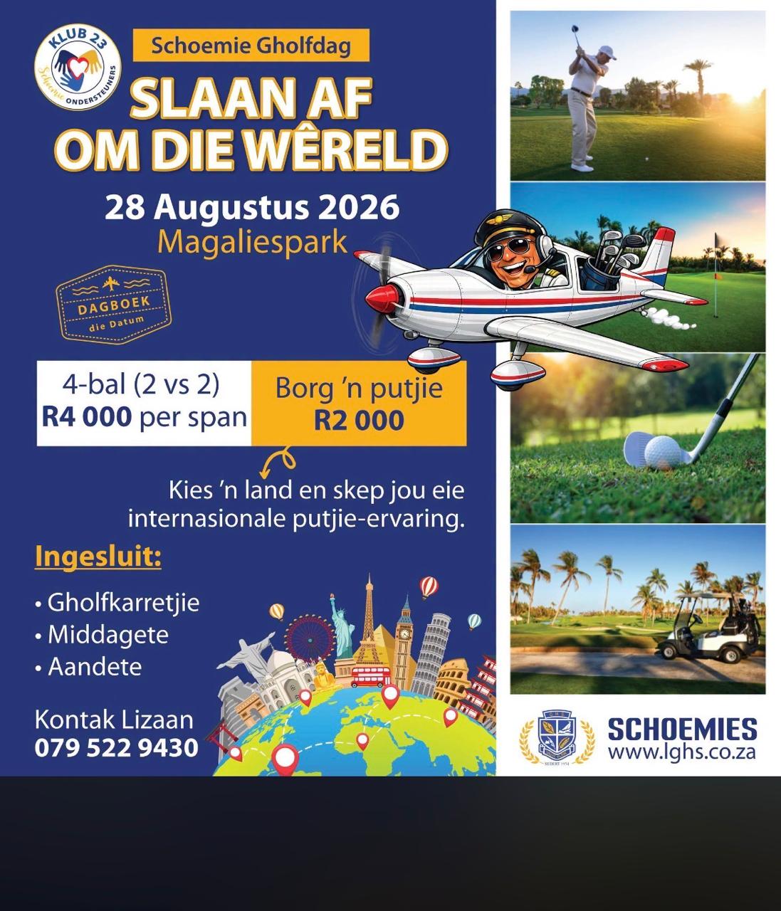Schoemie Gholfdag Magaliespark 28 Aug 26