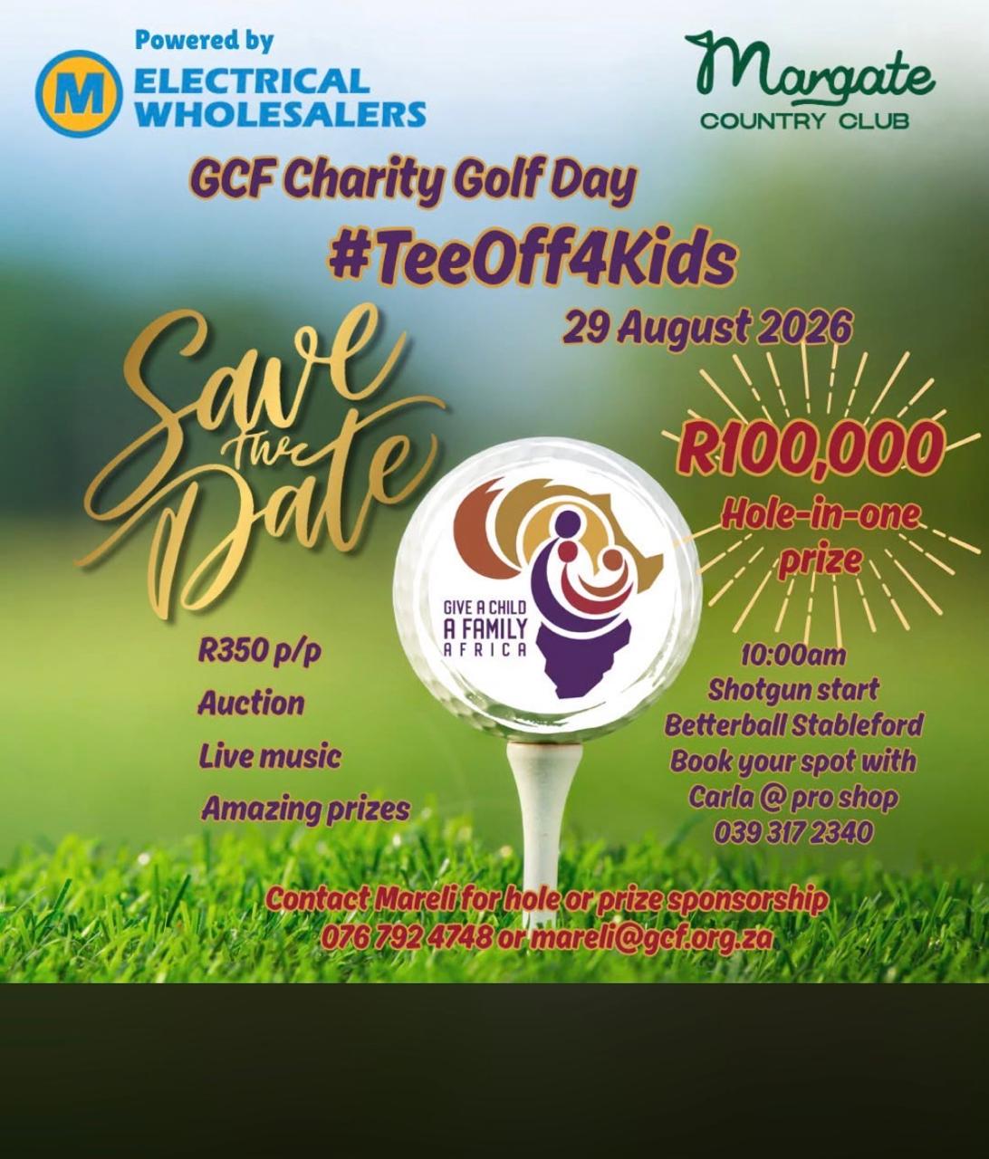 GCF Charity Margate Country Club 29 Aug 26