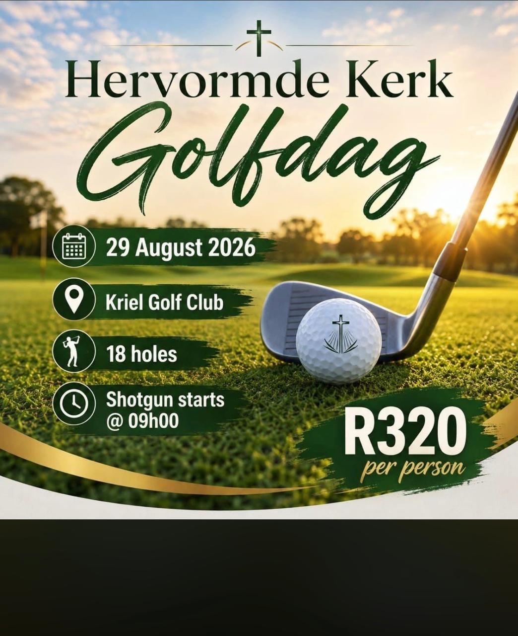 KRIEL Hervormde Kerk Golfdag Kriel Golf Club 29 Aug 26